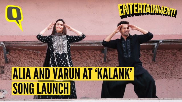 Varun Dhawan & Alia Bhatt Shake A Leg to 'First Class'