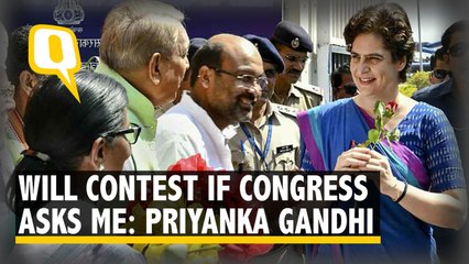 Will Contest If Cong Asks Me, Says Priyanka Gandhi