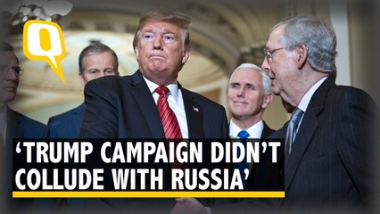 ‘Trump Campaign Did Not Collude with Russia’: Mueller Report