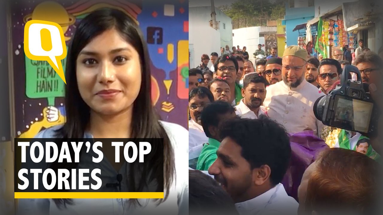 QWrap: Owaisi Hits Out at PM Modi; EMISAT Injected Into Orbit