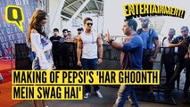 Making of Pepsi's New Song With #Tigershroff and #Dishapatani