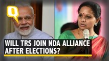 Will TRS Form Post-Poll Alliance With BJP? KCR's Daughter Kavitha Answers