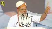 Congress Responsible for Creation of Pakistan: Modi in Maharashtra