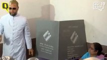 LS Polls 2019: AIMIM Chief and Hyderabad MP Asaduddin Owaisi Casts His Vote
