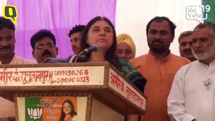I’ll Win Without You But You Need Me: Maneka Gandhi Warns Muslims