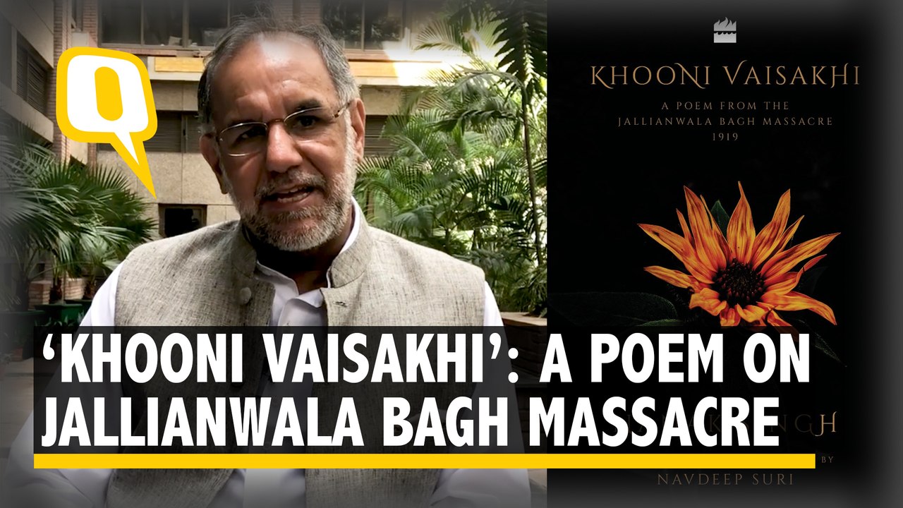 Jallianwala Bagh: Grandson of Survivor Translates Banned Poem 'Khooni Vaisakhi'