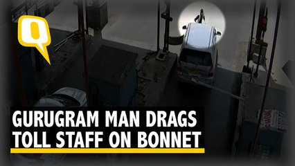 Gurugram Man Drags Toll Staff on Bonnet, Says ‘You’ll Stop Me?’