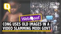 Congress Video Slamming PM Modi Uses Visuals From When It Was In Power