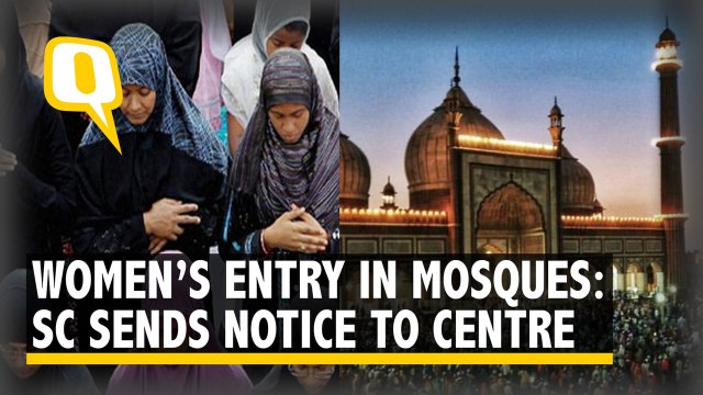 Women’s Entry in Mosques: SC Sends Notice to Centre, Muslim Bodies