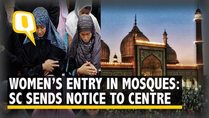 Women’s Entry in Mosques: SC Sends Notice to Centre, Muslim Bodies