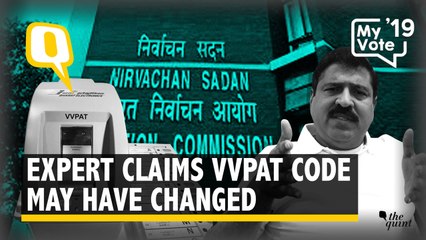 Download Video: VVPAT Has a Coding Problem But EC Refuses to Listen: Hari Prasad Vemuru of TDP