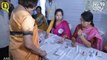 Manipur Governor Najma Heptullah Casts Her Vote
