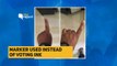 #MyReport |  My Polling Booth in Pune Used a Marker Instead of Indelible Ink | The Quint