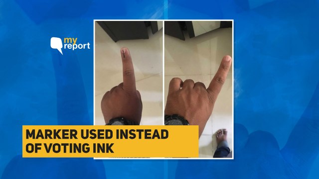 #MyReport | My Polling Booth in Pune Used a Marker Instead of Indelible Ink | The Quint