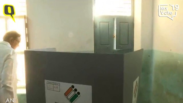 Fmr Union Minister P Chidambaram Casts His Vote From Sivaganga, Tamil Nadu