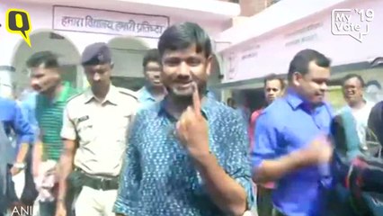 Download Video: Come Out of Your Homes and Fight the Corrupt: Kanhaiya Kumar After Casting Vote