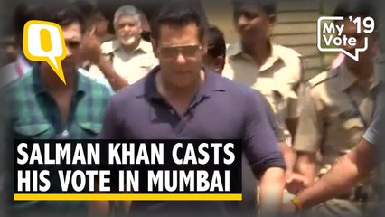 Download Video: Salman Khan Casts His Vote