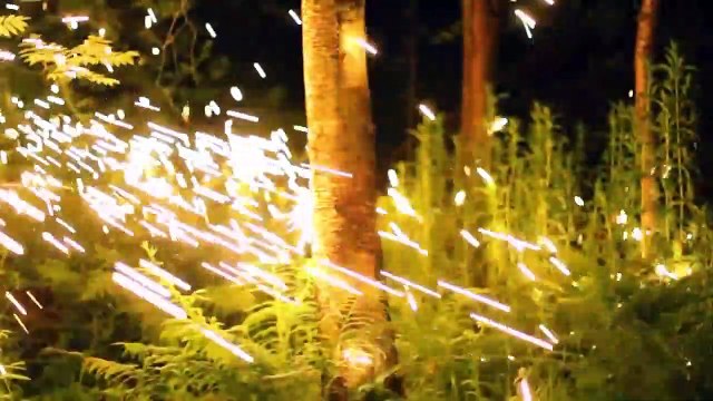 Lit Sparkler Juggling - How to Juggle Fire