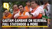 BJP's Gautam Gambhir On Why He Challenged Kejriwal & Not Atishi