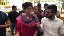 Atishi Speaks to The Quint After Casting Her Vote