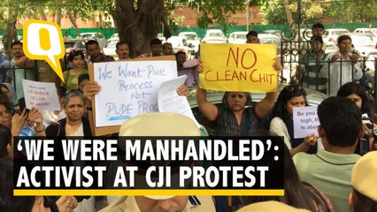 CJI Protest: Cops Ordered ‘Pakad ke Rakho’, Says Detained Activist