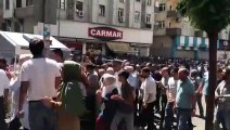 Diyarbakır'da kayyım kararını protesto edenlere polis müdahale etti