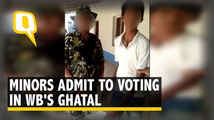 Minors Admit to Voting in WB's Ghatal