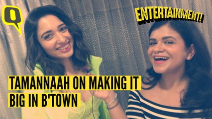 Tamannaah Bhatia on Making it Big in Bollywood