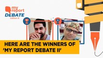 Meet the Winners of the Second Edition of the 'My Report Debate'