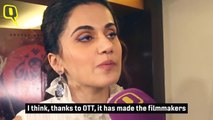 Taapsee Pannu on the Success of 'Badla', Her Unique Career Choices and More