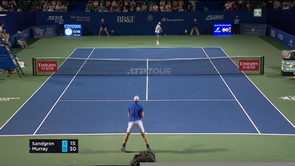 Winston-Salem - Murray éliminé au premier tour par Sandgren