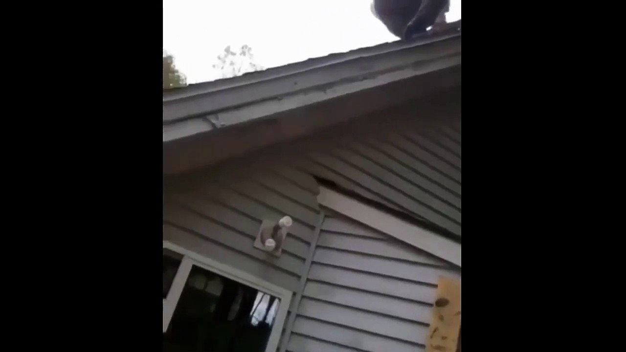Roof Jump Fail