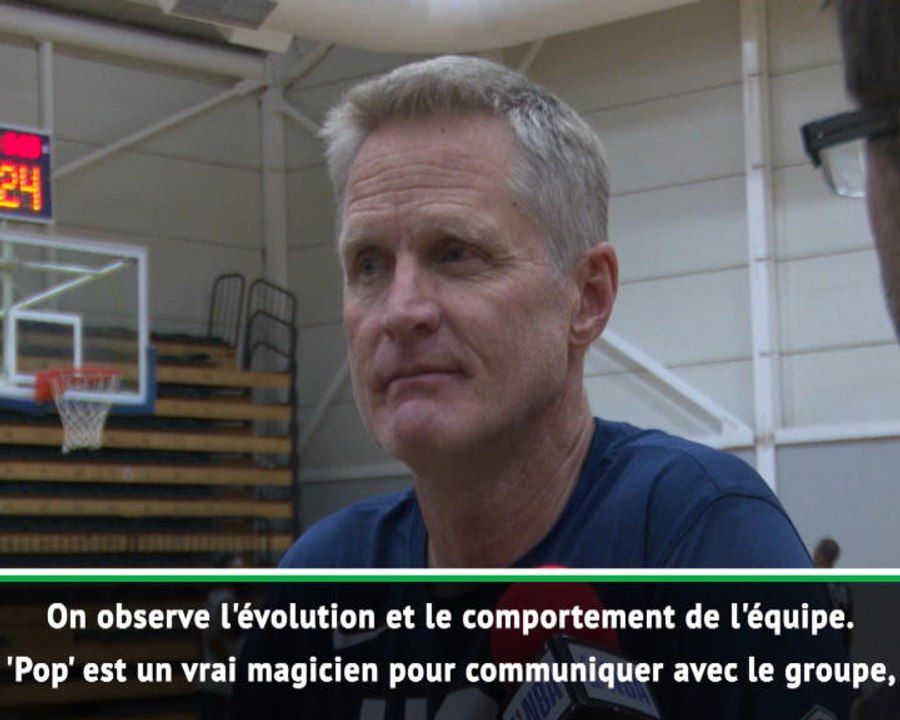 États-Unis - Kerr : "Popovich est un vrai magicien dans la communication"