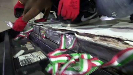 Gürbulak'ta yaklaşık 234 kilogram eroin ele geçirildi