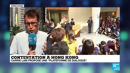 Contestation à Hong Kong : Carrie Lam refuse toujours les revendications de la rue