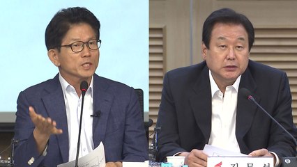 김문수 "朴의 저주받을 것" vs 김무성 "또 다른 분열...실망" / YTN