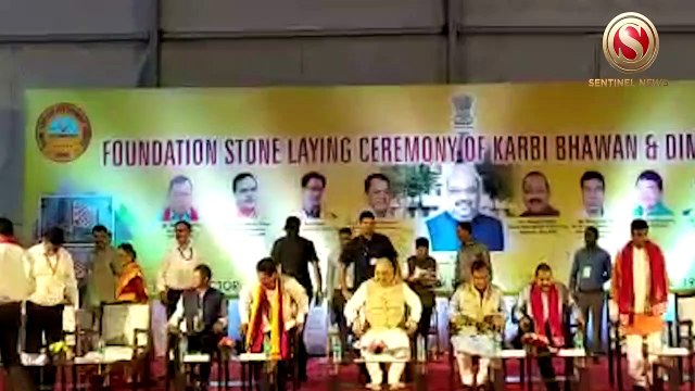 Amit Shah lays foundation stone of Karbi Bhawan and Dimasa Bhawan in Delhi