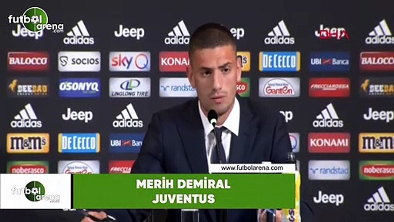 Merih Demiral: "Juventus defans oyuncuları için en iyi yer"