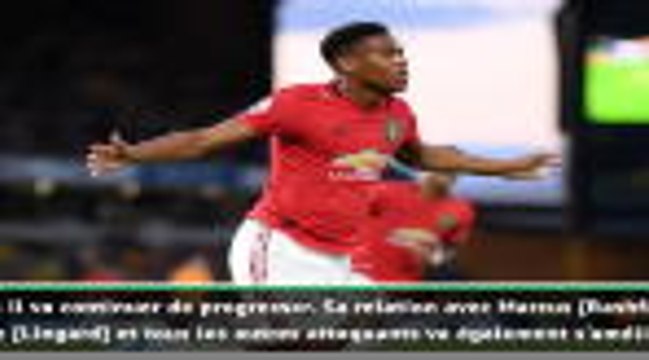 2e j. - Solskjaer : Martial va continuer de progresser