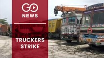 Indefinite Strike By Truckers In West Bengal