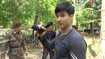 ไมค์ ภัทรเดช ซ้อมคิวบู๊ ในกองละคร ดวงใจขบถ | เฮฮาหลังจอ