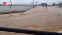 Varios coches atrapados por las inundaciones de Benicarló