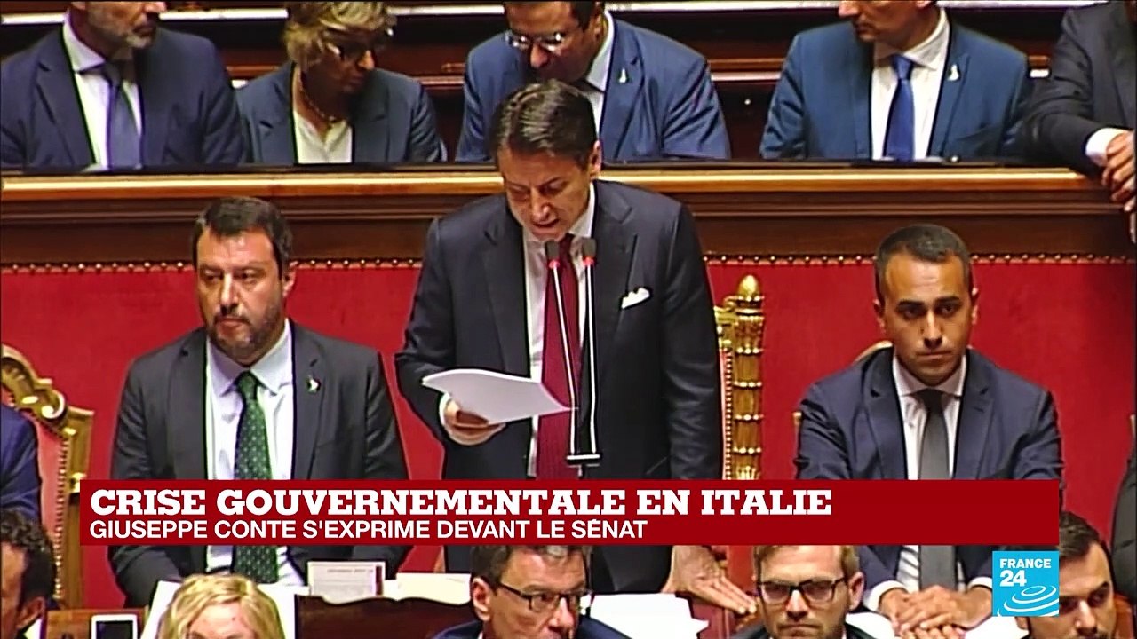 Le président du Conseil italien, Giuseppe Conte, va remettre sa démission