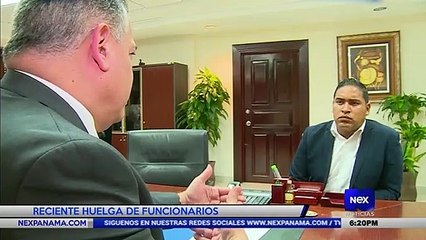 Reciente huelga de funcionarios  -  Nex Noticias