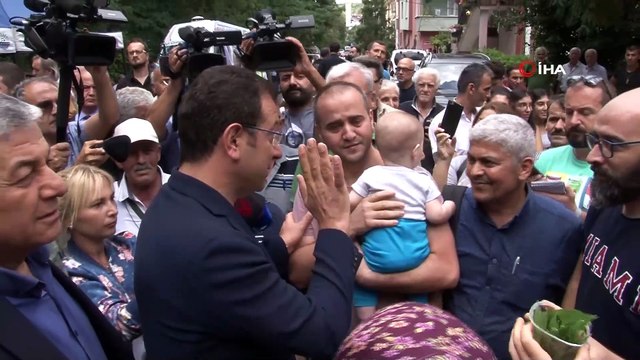 İBB Başkanı Ekrem İmamoğlu, Sarıyer’de incelemelerde bulundu