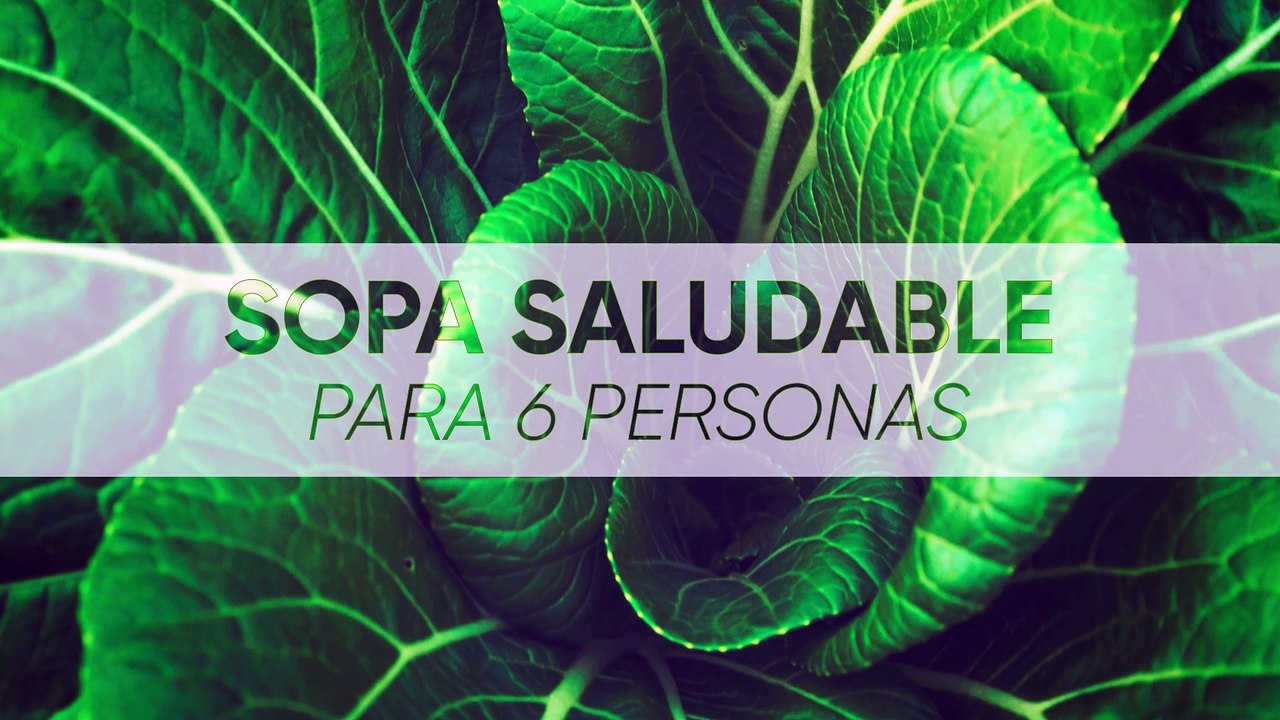 Sopa Saludable