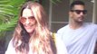 Neha Dhupia & her husband Angad Bedi spotted at outside the restaurant;Watch video | FilmiBeat