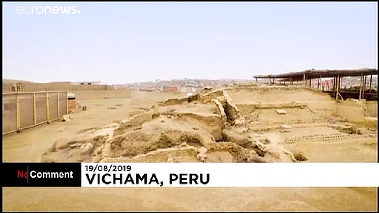 Une fresque murale de plus de 3 800 ans mise au jour au Pérou