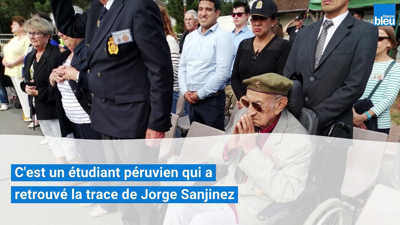 Un retour en Normandie très émouvant pour Jorge Sanjinez, vétéran de la bataille de Normandie