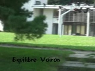 Dans le parc pendant le stage de danse de Voiron